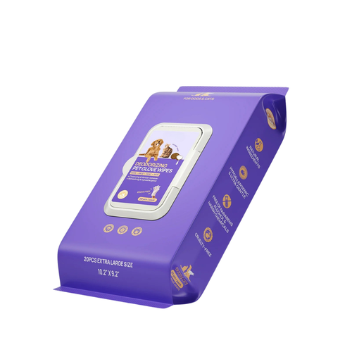 PawGlow - Hypoallergenic Pet Cleaning Glove Wipes