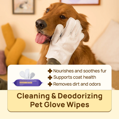 PawGlow - Hypoallergenic Pet Cleaning Glove Wipes